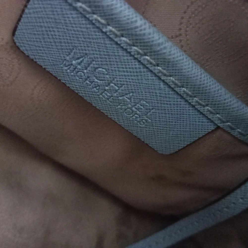 Michael Kors Light Blue Jeweled Tote Limited Edition